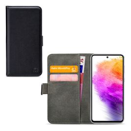 Mobilize Classic Gelly Wallet Samsung Galaxy A73 Hoesje Bookcase Portemonnee - Zwart