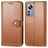 Mobigear Snap Button Xiaomi 12 Pro Hoesje Bookcase Portemonnee - Bruin