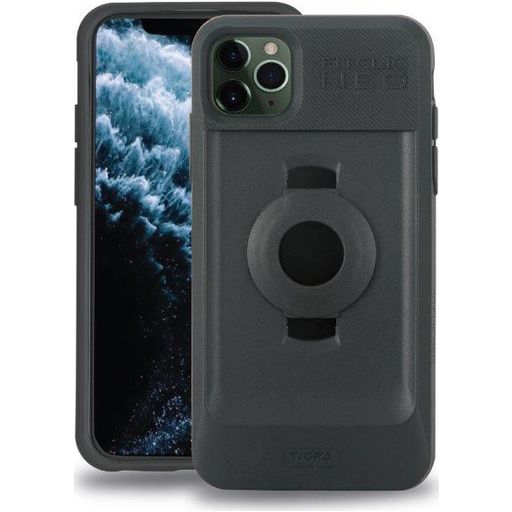 Yoke 30 Nut Cap Mount & TiGRA FITCLIC Neo Case for iPhone 12 Pro Max (sku 56547)