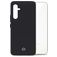 Mobilize Rubber Gelly Samsung Galaxy A54 Hoesje Flexibel TPU Backcover - Matt Black