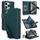 Mobigear Wallet iPhone 15 Pro Hoesje Bookcase Portemonnee - Groen