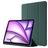 Mobigear Tri-Fold Gel iPad Air 13 Inch (2026) Hoes TPU,Kunstleer Bookcase + Stylus Houder - Groen