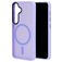 Mobiparts Hardcover Samsung Galaxy S25 MagSafe Hoesje Hardcase Backcover - Satin Lila
