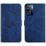 Mobigear Butterfly Realme Narzo 50 5G Hoesje Bookcase Portemonnee - Blauw
