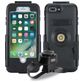 Tigra Bike Console Telefoonhouder Fiets Fietsstuur Bevestiging Hoesje iPhone 8 Plus - Zwart