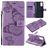Mobigear Butterfly OPPO Reno 4 Hoesje Bookcase Portemonnee - Paars