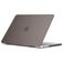 Mobigear Glossy MacBook Pro 16 Inch (2021-2024) Hoes Hardshell Laptopcover MacBook Case - Grijs - Model A2485 / A2780 / A2991 / A3186