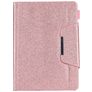 Mobigear Luxury iPad 7 (2019) Hoes Bookcase + Stylus Houder - Roze