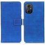 Mobigear Croco POCO M5 Hoesje Bookcase Portemonnee - Blauw