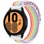 Mobigear Alpine Nylon Smartwatch Bandje Gespsluiting - 22 mm - Rainbow