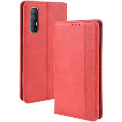 Mobigear Sensation OPPO Reno 3 Pro Hoesje Bookcase Portemonnee - Rood
