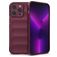 Mobigear Bumpy iPhone 14 Pro Max Hoesje Flexibel TPU Backcover - Bordeaux Rood
