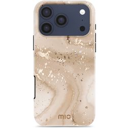 MIO iPhone 18 Pro MagSafe Hoesje Hardcase Backcover - Gold Marble