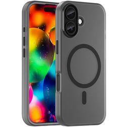 Mobigear Shockproof iPhone 17 MagSafe Hoesje Hardcase Backcover - Zwart