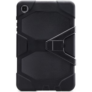 Xccess Survivor Essential Samsung Galaxy Tab A7 Lite Hoes Hard Kunststof,Siliconen Backcover + Standaard - Zwart