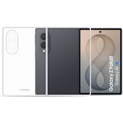 Mobilize Gelly Doorzichtig Samsung Galaxy Z Fold 8 Hoesje Flexibel TPU Backcover - Transparant