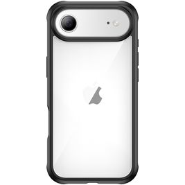 Valenta Full Cover Doorzichtig iPhone Air Hoesje Gehard Glas Backcover Shockproof - Transparant