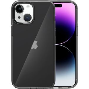 Mobigear Crystal iPhone 15 Hoesje Hardcase Backcover - Grijs