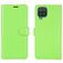 Mobigear Classic Samsung Galaxy A12 Hoesje Bookcase Portemonnee - Groen