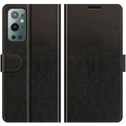 Mobigear Wallet OnePlus 9 Pro Hoesje Bookcase Portemonnee - Zwart