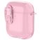 Mobigear Crystal Clip Apple AirPods 2 Hardcase Hoesje - Roze