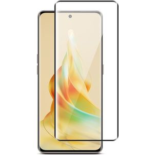 Mobigear Premium OPPO Reno 8T 5G Glazen Screenprotector - Case Friendly - Zwart