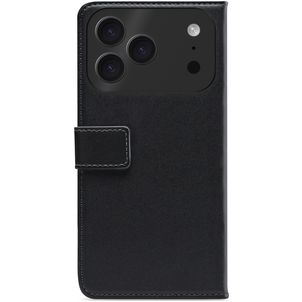 Mobilize Classic Gelly iPhone 17 Pro Max Hoesje Bookcase Portemonnee - Zwart