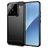 Mobigear Brushed Slim Xiaomi 15 Hoesje Flexibel TPU Backcover - Zwart
