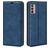 Mobigear Retro Slim Motorola Moto G42 Hoesje Bookcase Portemonnee - Donkerblauw