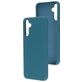 Mobiparts Samsung Galaxy A14 Siliconen Hoesje Backcover - Blueberry Blue