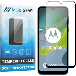 Mobigear Premium Motorola Moto E13 Glazen Screenprotector - Case Friendly - Zwart