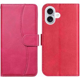 Mobigear S Line iPhone 17 Hoesje Bookcase Portemonnee - Rood