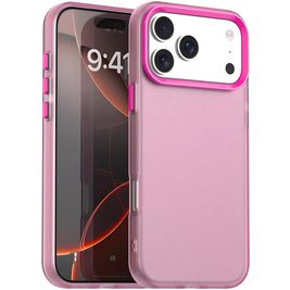 Mobigear Crystal iPhone 17 Pro Hoesje Hardcase Backcover - Rood