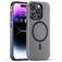 Mobigear Shockproof iPhone 16 Pro Max MagSafe Hoesje Flexibel TPU Backcover - Zwart