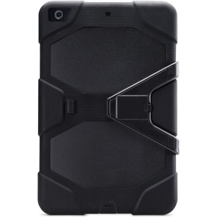 Xccess Survivor Essential iPad 7 (2019) Hoes Hard Kunststof,Siliconen Backcover + Standaard - Zwart