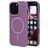 Mobiparts Slim Line iPhone 16 Pro MagSafe Hoesje Hardcase Backcover - Imperial Purple
