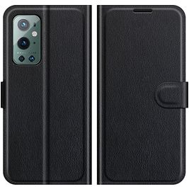 Mobigear Classic OnePlus 9 Pro Hoesje Bookcase Portemonnee - Zwart