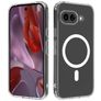 Mobigear Crystal Doorzichtig Google Pixel 9a MagSafe Hoesje Hardcase Backcover - Transparant