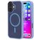 Mobiparts Hardcover iPhone 17 MagSafe Hoesje Hardcase Backcover - Satin Light Blue