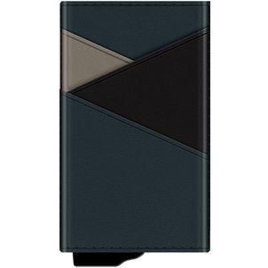 Valenta Snap Leren Pasjeshouder - 9 Pasjes - Blauw