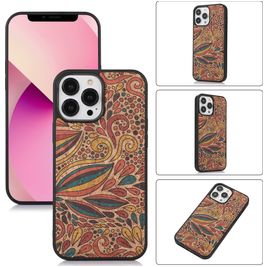 Mobigear Cork iPhone 14 Plus Hoesje Flexibel TPU Backcover - Model 3