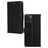 Mobilize Premium Gelly Wallet iPhone 15 Hoesje Bookcase Portemonnee - Zwart