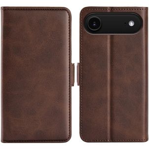 Mobigear Slim Magnet iPhone Air Hoesje Bookcase Portemonnee - Bruin
