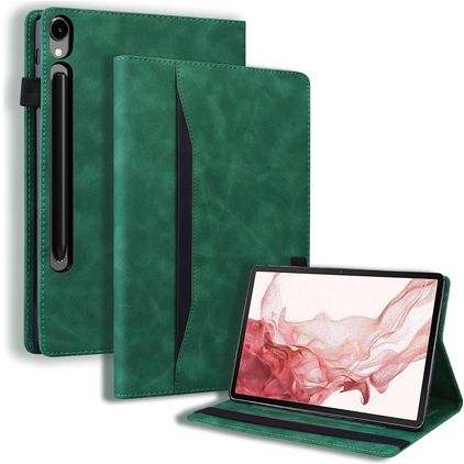 Mobigear Folio Samsung Galaxy Tab S11 Ultra Hoes Bookcase - Groen