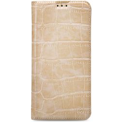 Mobilize Premium Book Huawei P9 Lite (2016) Hoesje Bookcase - Alligator Peanut Brown
