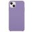 Mobigear Rubber Touch iPhone 15 Siliconen Hoesje Backcover - Paars