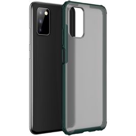 Mobigear Shockproof Samsung Galaxy A03s Hoesje Hardcase Backcover Shockproof - Groen