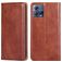 Mobigear Wallet Motorola Edge 30 Fusion Hoesje Bookcase Portemonnee - Bruin