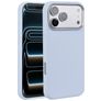 Valenta Silk iPhone 18 Pro Siliconen MagSafe Hoesje Backcover Shockproof - Blauw