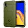 Mobigear Rugged Shield Xiaomi Redmi 9A Hoesje Flexibel TPU Backcover Shockproof - Groen